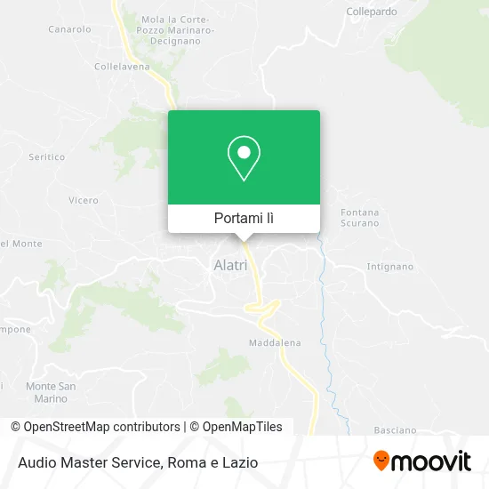 Mappa Audio Master Service