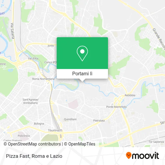 Mappa Pizza Fast