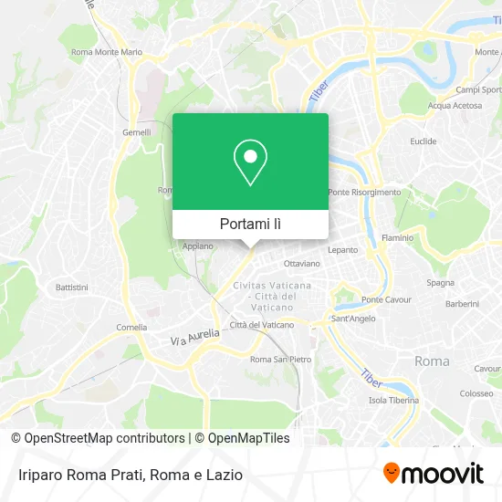 Mappa Iriparo Roma Prati