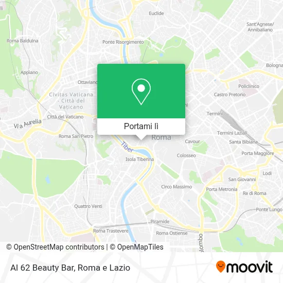Mappa Al 62 Beauty Bar
