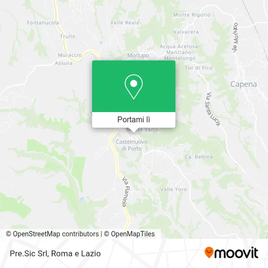 Mappa Pre.Sic Srl