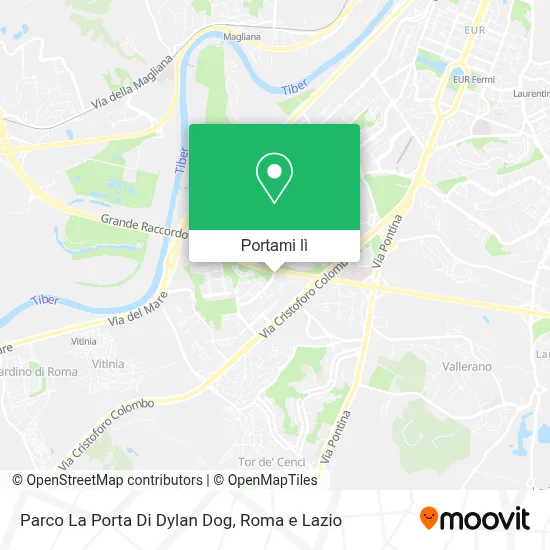Mappa Parco La Porta Di Dylan Dog