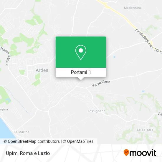 Mappa Upim