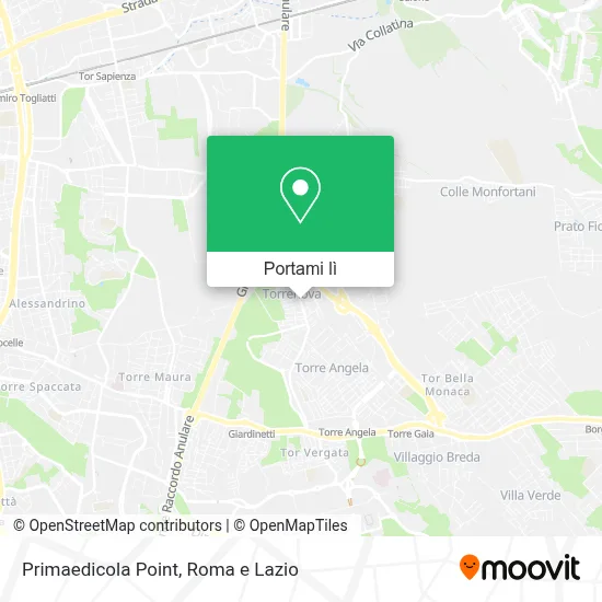 Mappa Primaedicola Point