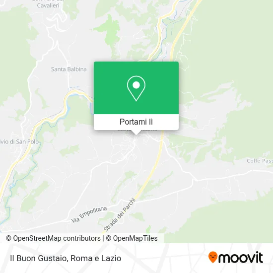 Mappa Il Buon Gustaio