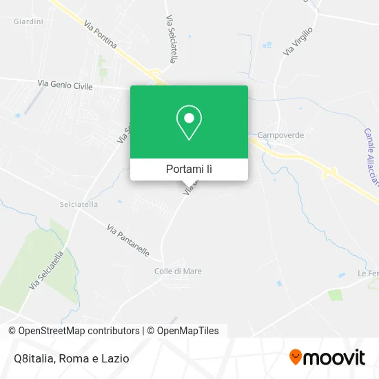 Mappa Q8italia