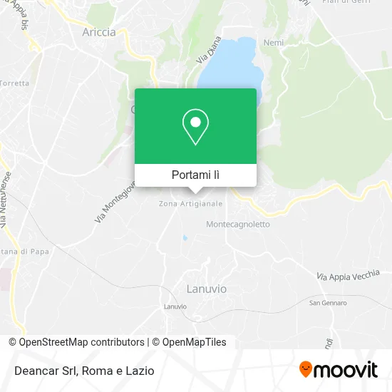 Mappa Deancar Srl