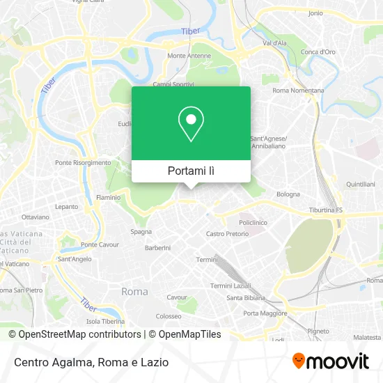 Mappa Centro Agalma