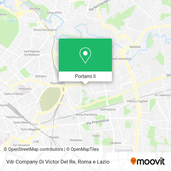 Mappa Vdr Company Di Victor Del Re