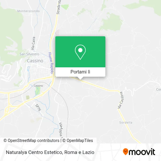 Mappa Naturalya Centro Estetico