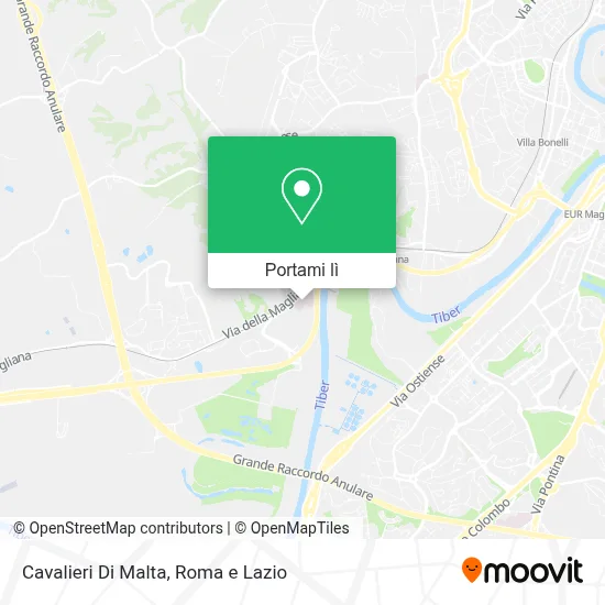 Mappa Cavalieri Di Malta