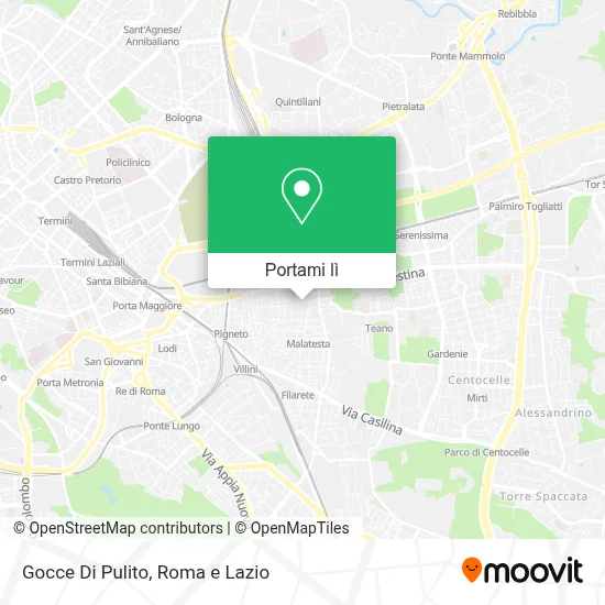 Mappa Gocce Di Pulito