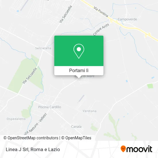 Mappa Linea J Srl