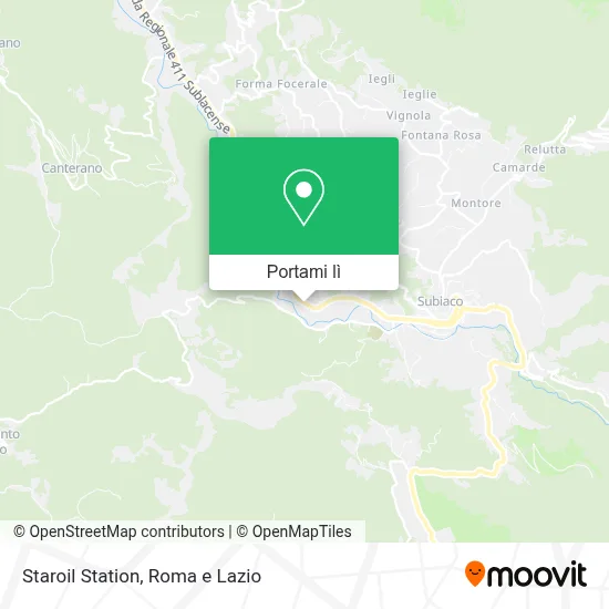 Mappa Staroil Station