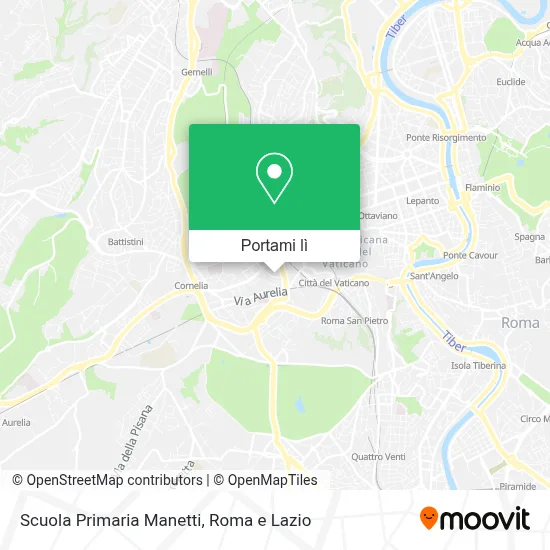 Mappa Scuola Primaria Manetti