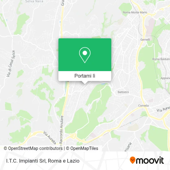 Mappa I.T.C. Impianti Srl