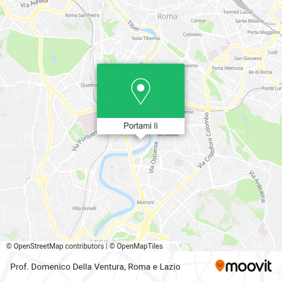Mappa Prof. Domenico Della Ventura