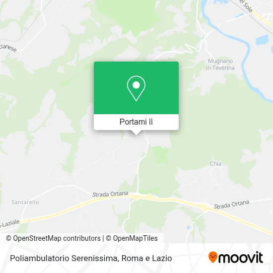 Mappa Poliambulatorio Serenissima