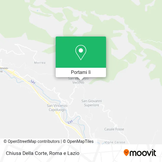 Mappa Chiusa Della Corte