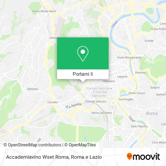 Mappa Accademiavino Wset Roma