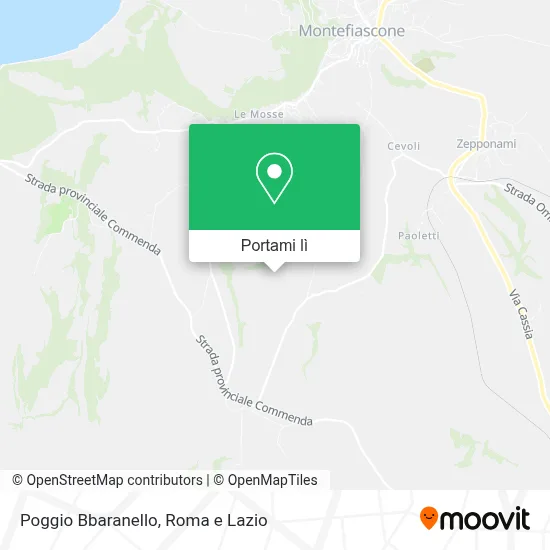 Mappa Poggio Bbaranello