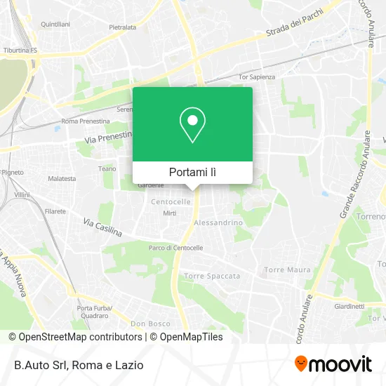 Mappa B.Auto Srl