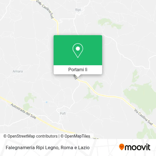 Mappa Falegnameria Ripi Legno