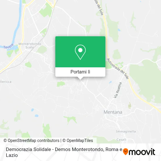 Mappa Democrazia Solidale - Demos Monterotondo