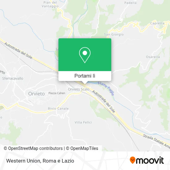 Mappa Western Union