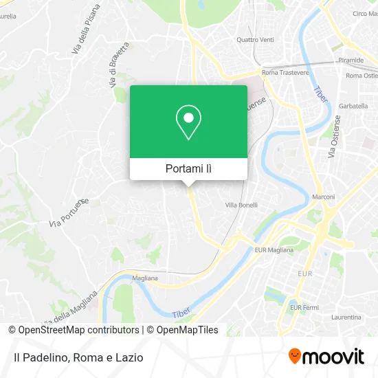 Mappa Il Padelino