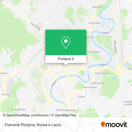 Mappa Fiammè Pizzeria