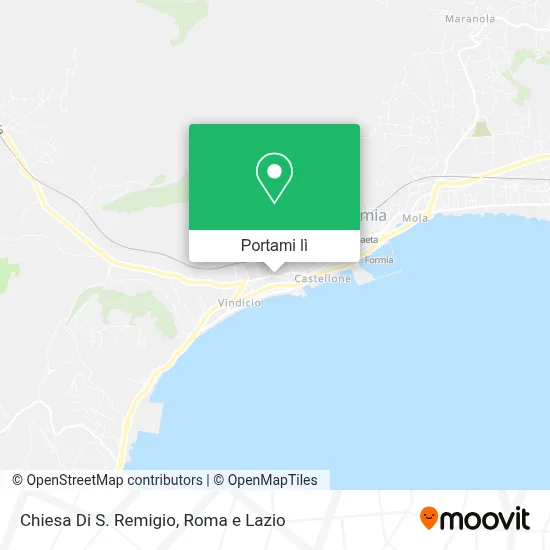 Mappa Chiesa Di S. Remigio