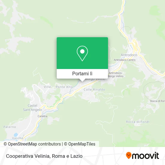 Mappa Cooperativa Velinia