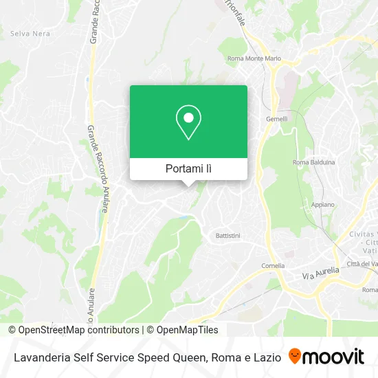 Mappa Lavanderia Self Service Speed Queen