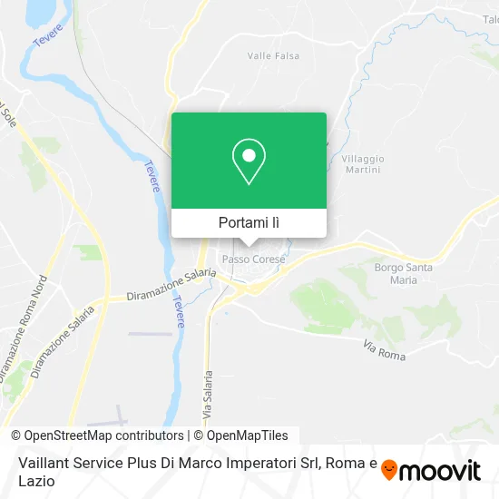 Mappa Vaillant Service Plus Di Marco Imperatori Srl