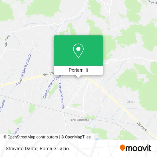 Mappa Stravato Dante