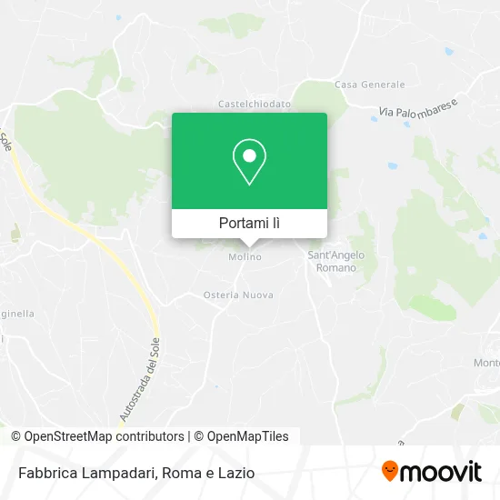Mappa Fabbrica Lampadari