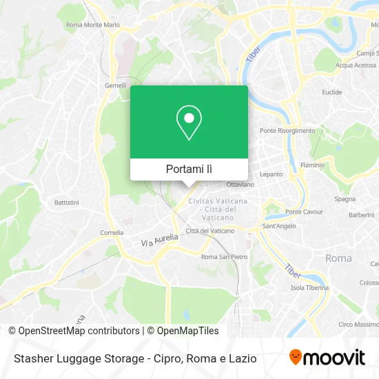 Mappa Stasher Luggage Storage - Cipro