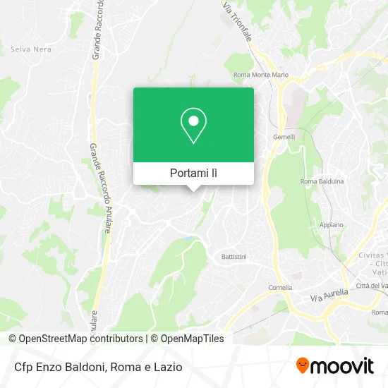 Mappa Cfp Enzo Baldoni