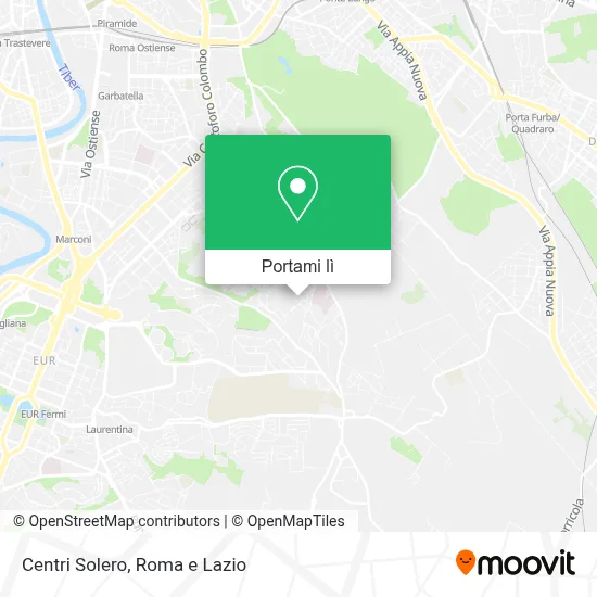 Mappa Centri Solero