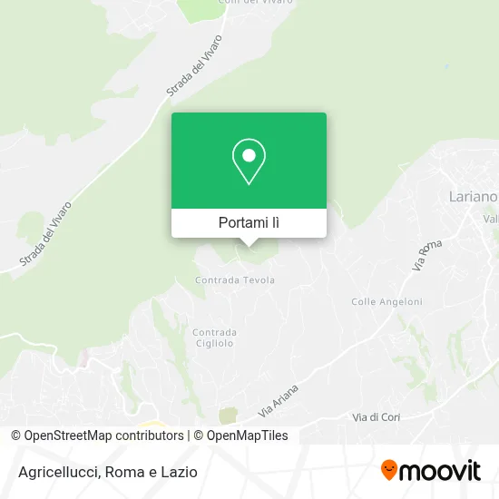Mappa Agricellucci