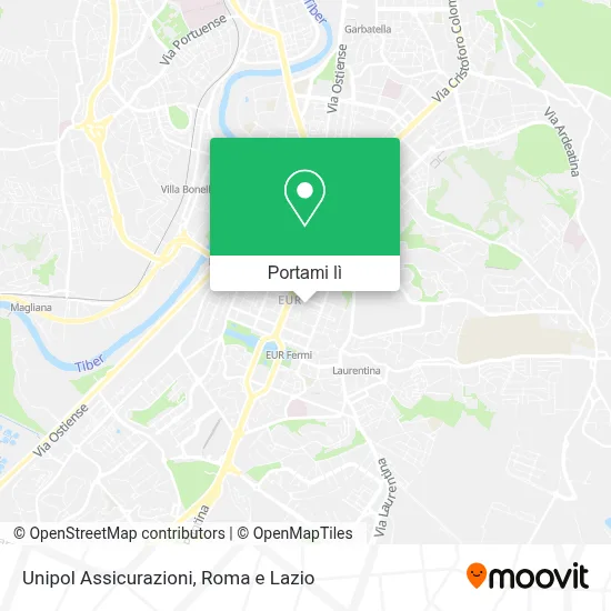 Mappa Unipol Assicurazioni