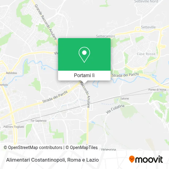 Mappa Alimentari Costantinopoli