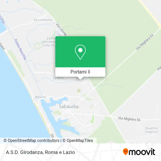 Mappa A.S.D. Girodanza