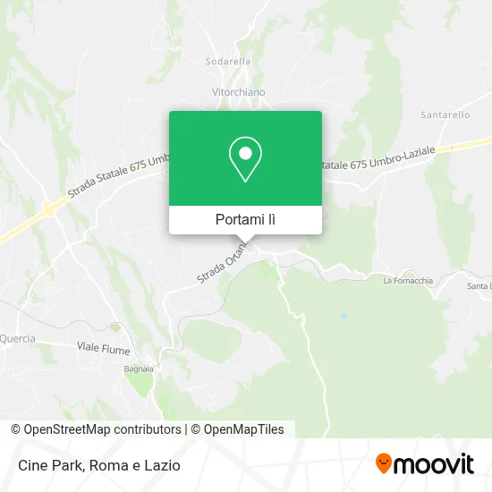 Mappa Cine Park