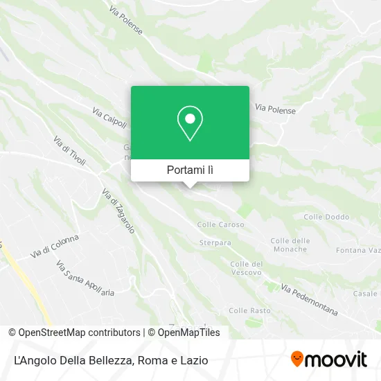Mappa L'Angolo Della Bellezza
