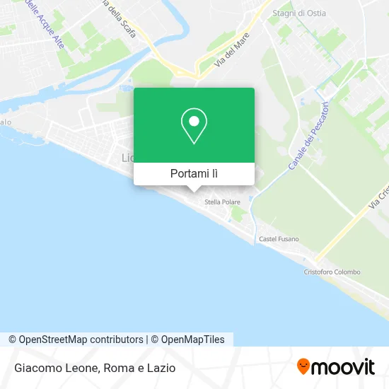 Mappa Giacomo Leone