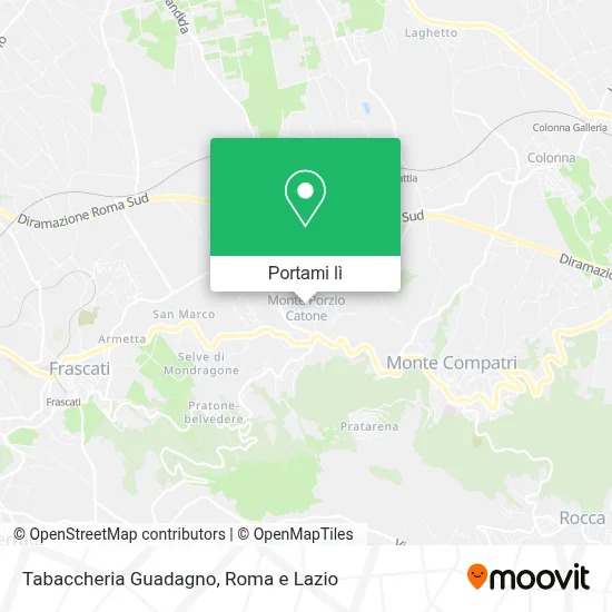 Mappa Tabaccheria Guadagno