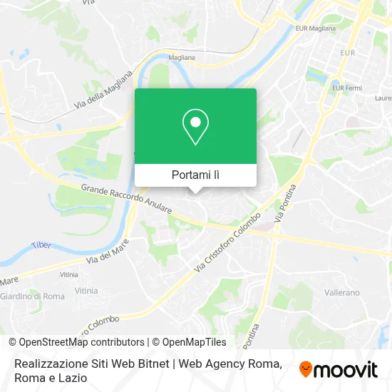 Mappa Realizzazione Siti Web Bitnet | Web Agency Roma