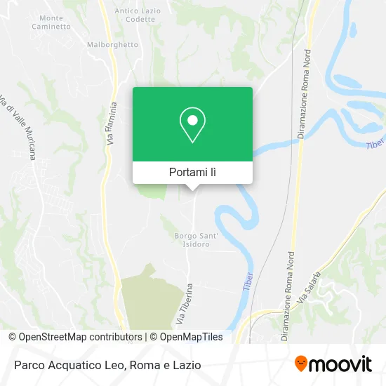 Mappa Parco Acquatico Leo